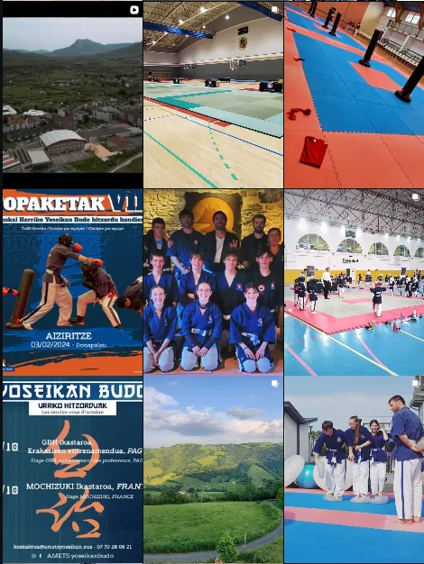 Derniers posts Instagram d'AMETS Yoseikan Budo